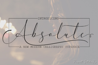 Absolute: An Elegant Script Handwritten Typeface for Editorial Design