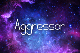 Aggressor Font: Futuristic Style for Modern Makers