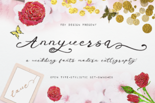 Anniversa: A Wedding-Style Font for Modern Branding