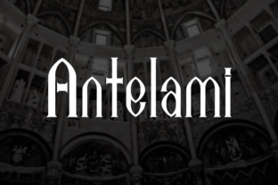 Antelami: A Romanesque Blackletter for Bold Branding