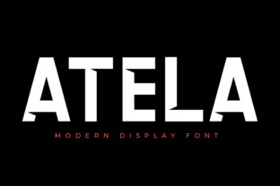Atela: A Modern Sans-Serif Typeface for Clean Branding