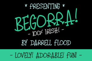 Begorra Font: The Energetic Serif for Handmade Brands