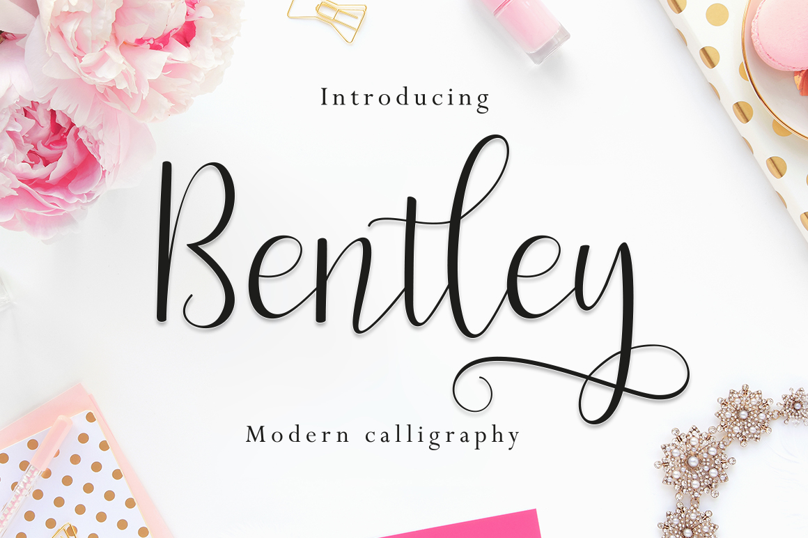 Bentley Script: A Romantic Typeface for Makers