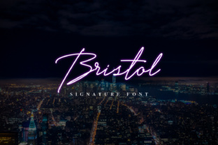 Bristol Signature: A Monoline Script for Elegant Editorial Design