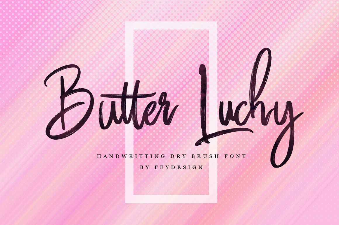 Butter Luchy: The Script Handwritten Font for Modern Brands