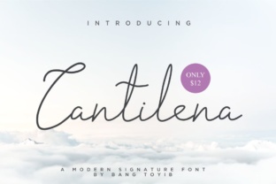 Cantilena: The Romantic Script Font for Scroll-Stopping Headlines