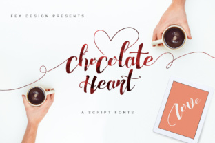 Chocolate Heart: A Stylish Script Typeface for Branding