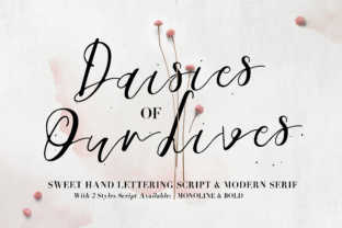 Daisies of Our Lives: A Sophisticated Typeface for Modern Brands