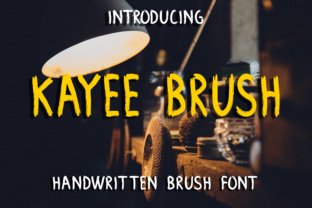 Elevate Web Headers with Kayee Brush Typeface