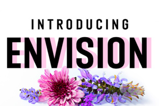 Envision: A Sleek Sans Serif Font for Modern Editorial Design