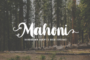 Mahoni Font Review: Elegant Script for Editorial Design