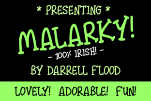 Malarky: A Playful Script Handwritten Font for Web Design