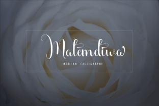 Malemdiwa: A Stunning Handwritten Script for Elegant Branding
