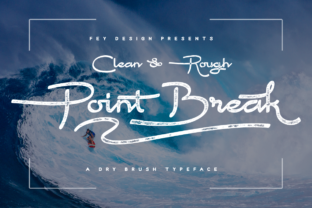 Point Break Font: Authentic Brush Script for Makers