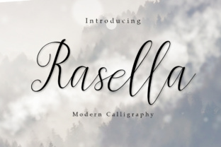 Rasella: A Refined Script Font for Editorial Design