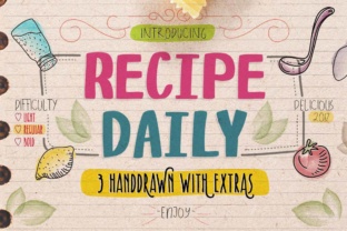 Recipe Daily: The Modern Typeface for Scroll-Stopping Social Media