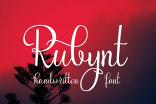 Rubynt: The Script Handwritten Font for Small Business Branding