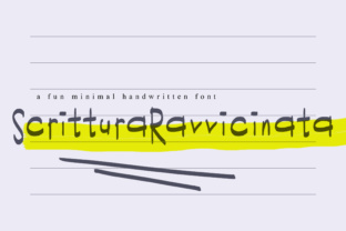 Scrittura Ravvicinata: A Fresh Brush Typeface for Modern Editors