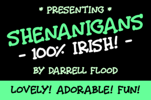 Shenanigans Font Review: A Playful Script for Designers