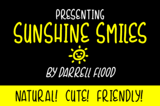 Sunshine Smiles: A Playful Script Font for Cheerful Campaigns