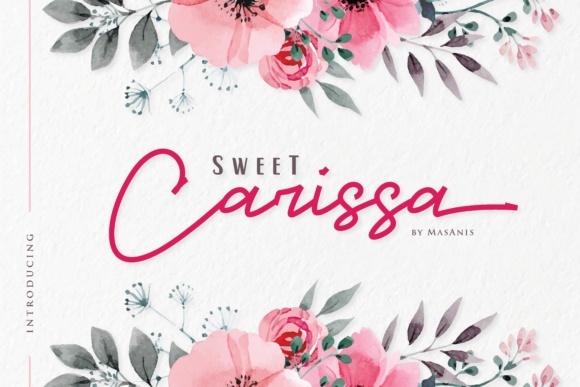 Sweet Carissa: A Signature Typeface for Editorial Elegance