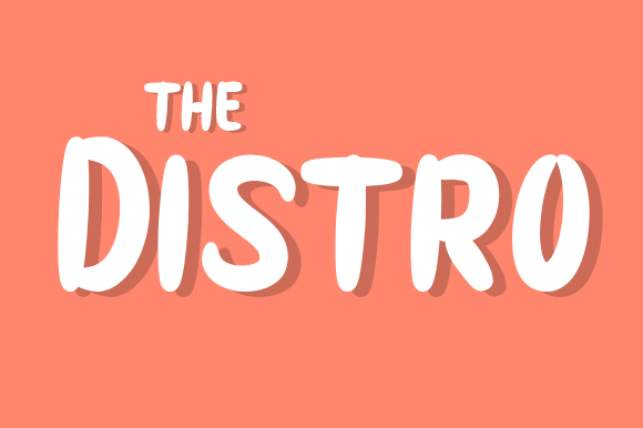 The Distro: A Modern All-Caps Typeface for Bold Branding